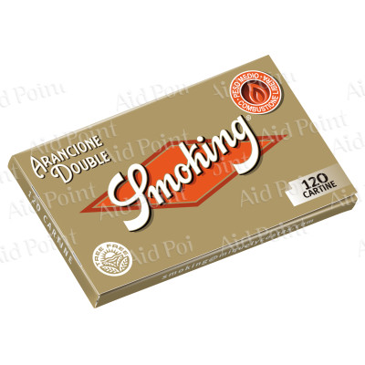 A00018007 SMOKING DOPPIA CORTA ORANGE DA 25